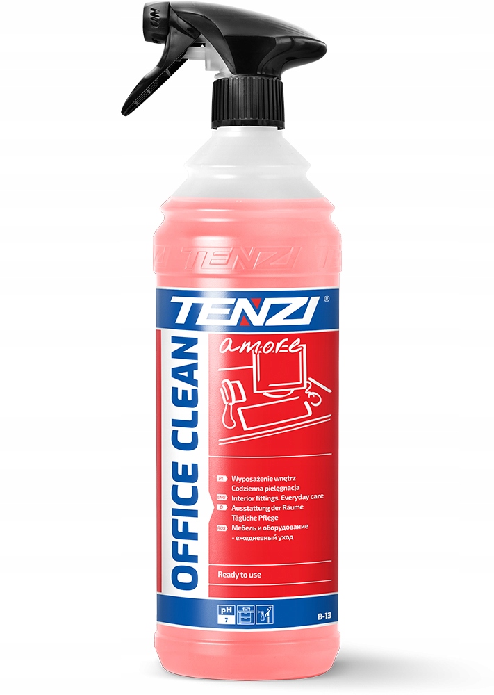 

Tenzi Office Clean Amore Czerwony 1L Mycie Mebli