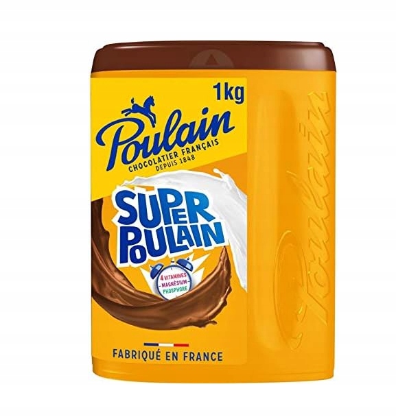 Levně Poulain Francouzské Kakao S Vitamíny 1 Kg, Vitamín B1 B2 B6 C