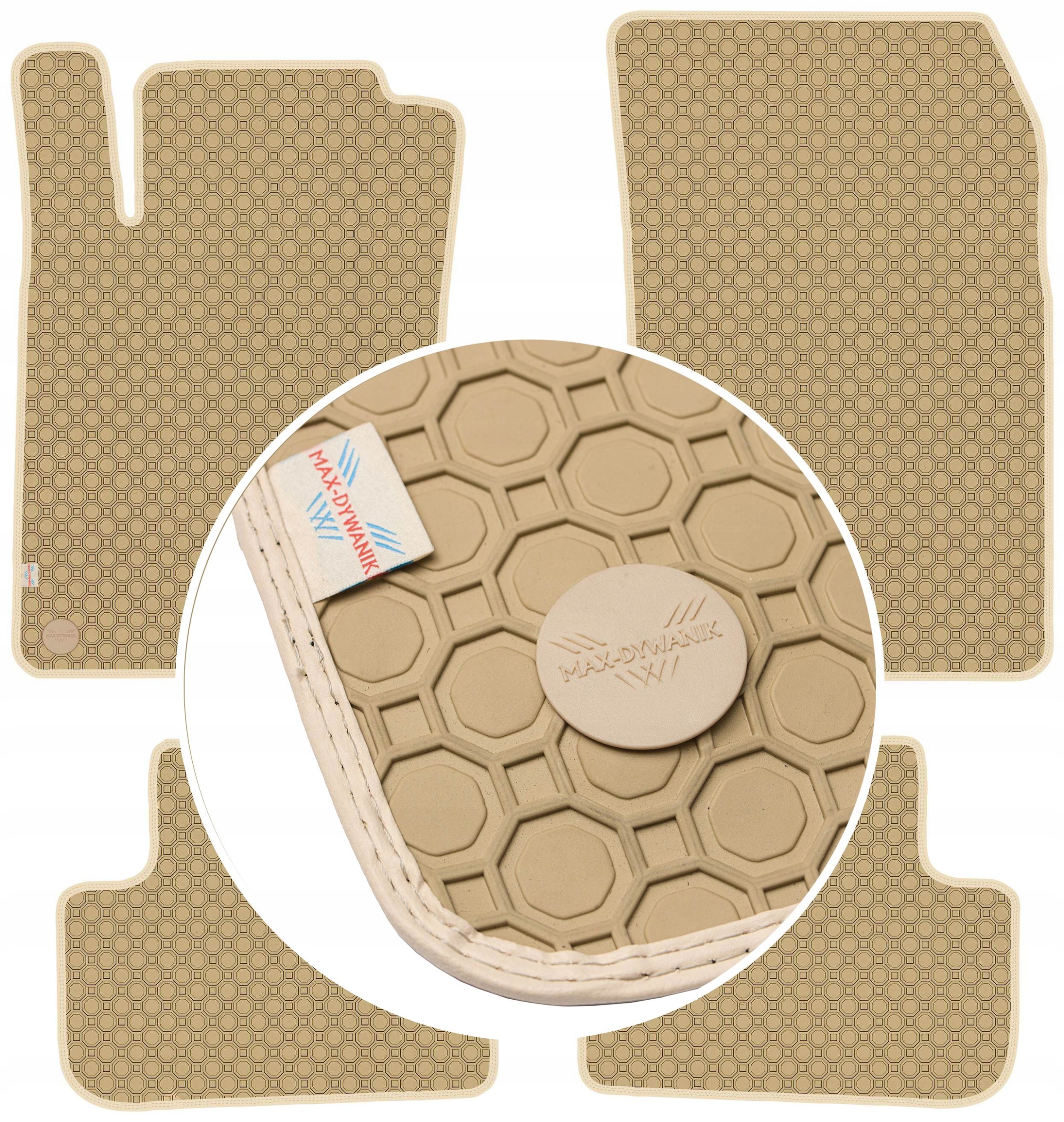 Mercedes A-Klasa W176 11-18 Koberce Béžové