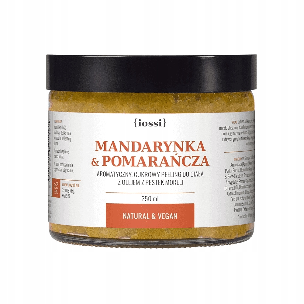 Tělový peeling Iossi Mandarinka Pomeranč 250 ml cukrovo-solný