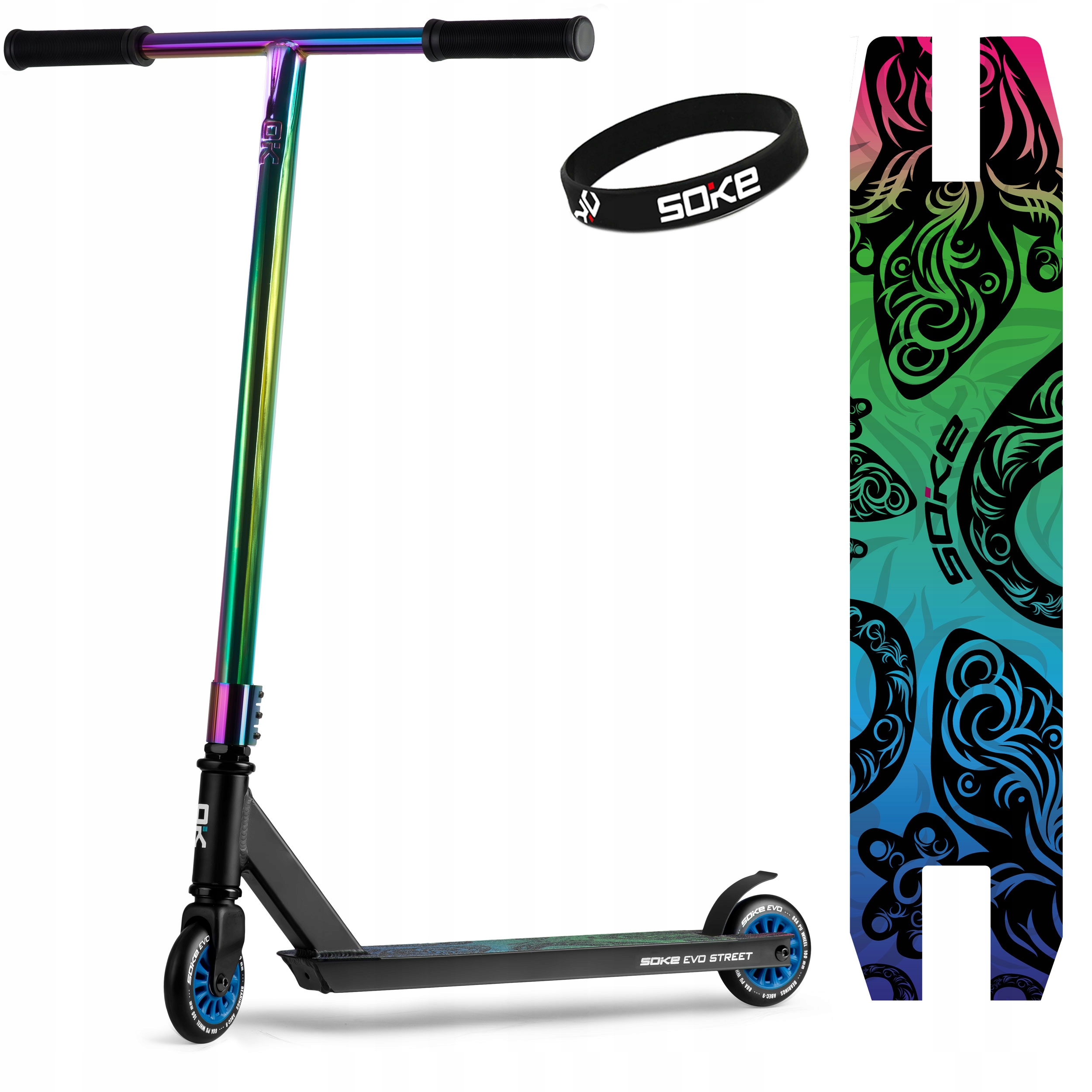 

Hulajnoga wyczynowa Soke Evo Street ABEC-9 Stunt