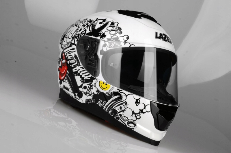 Kask Motocyklowy LAZER RAFALE EVO Stickerbomb (kol Producent Lazer