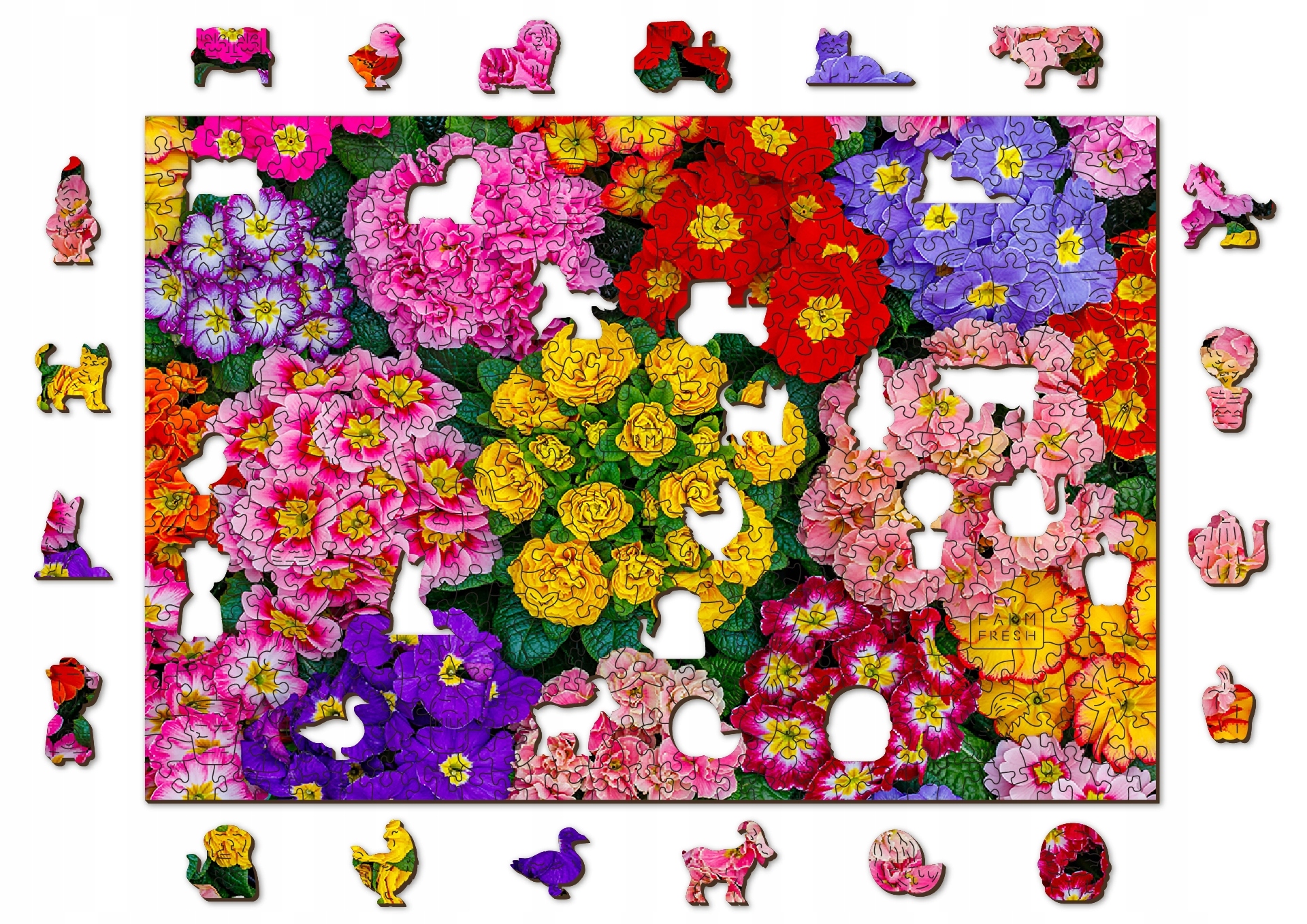 

Puzzle Drewniane Seasons House Summer 500 +5 el