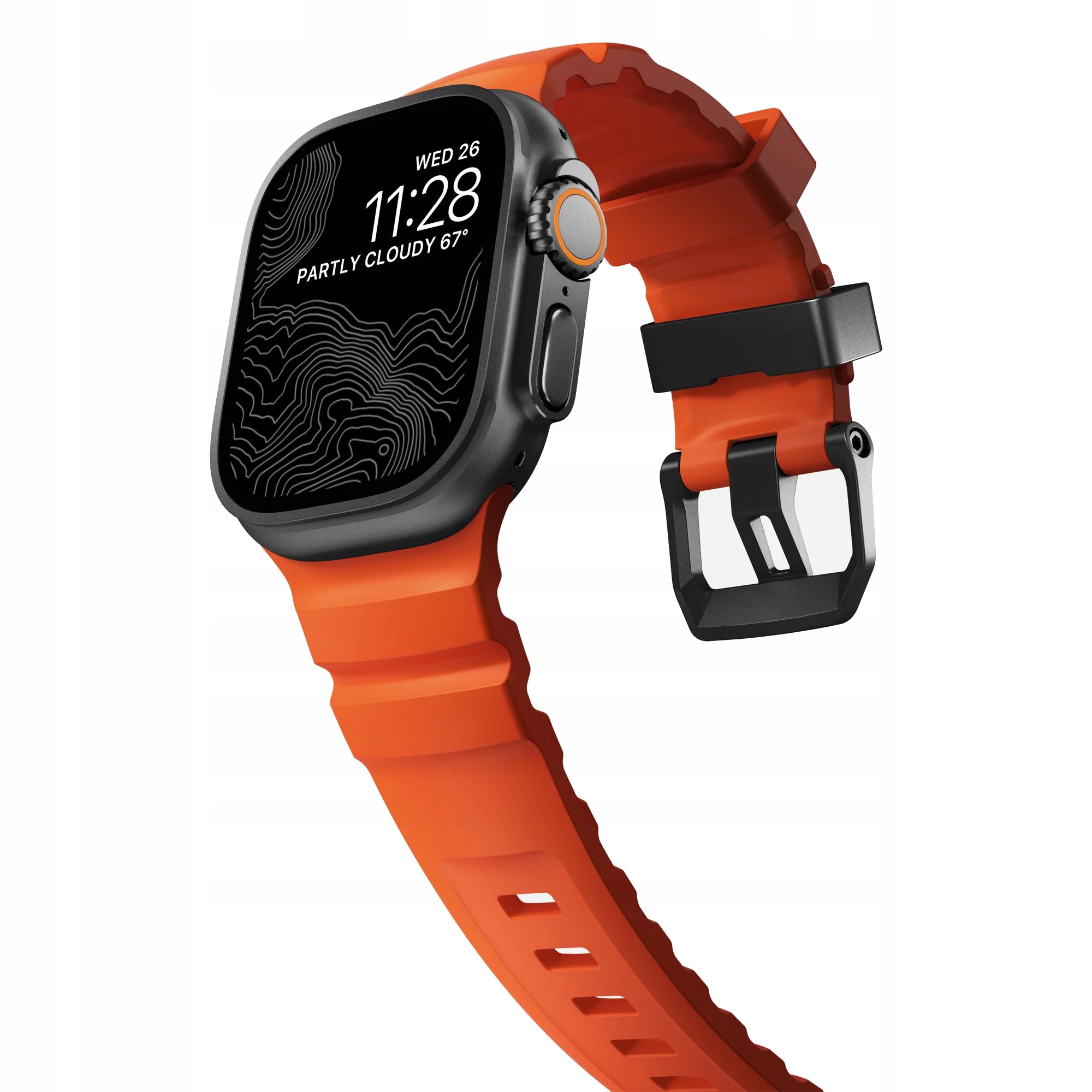 Nomad Rocky Point Gumový remienok pre Apple Watch 10/11 Ultra (1/2/3) 46/49mm