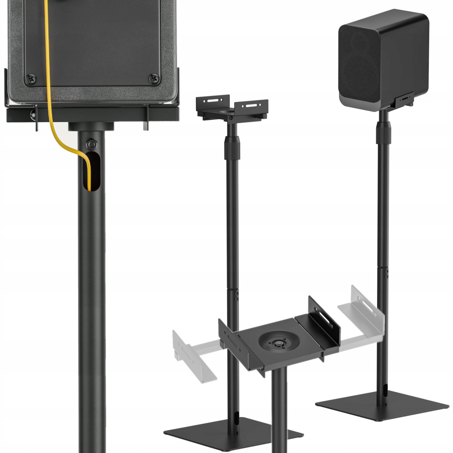 Mozos MSS6-SET-PRO Statywy Pod Monitory 2 Szt