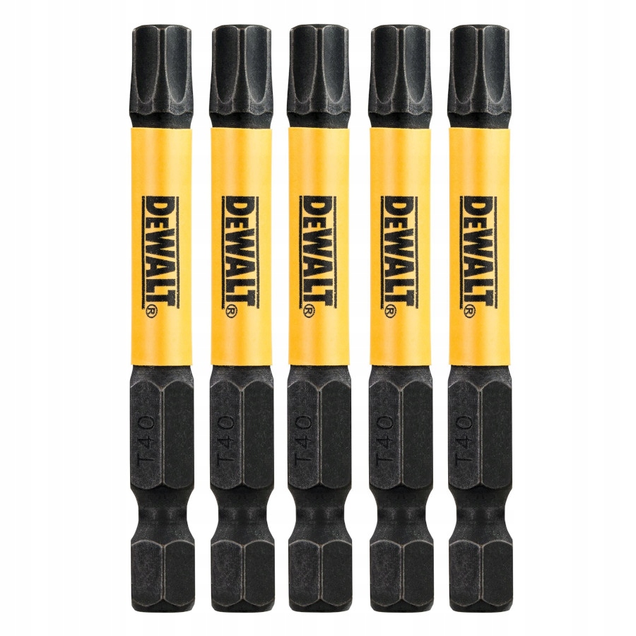 DEWALT Zestaw bitów udarowych T40 5el 57mm DT7399T Kod producenta DT7399T-QZ