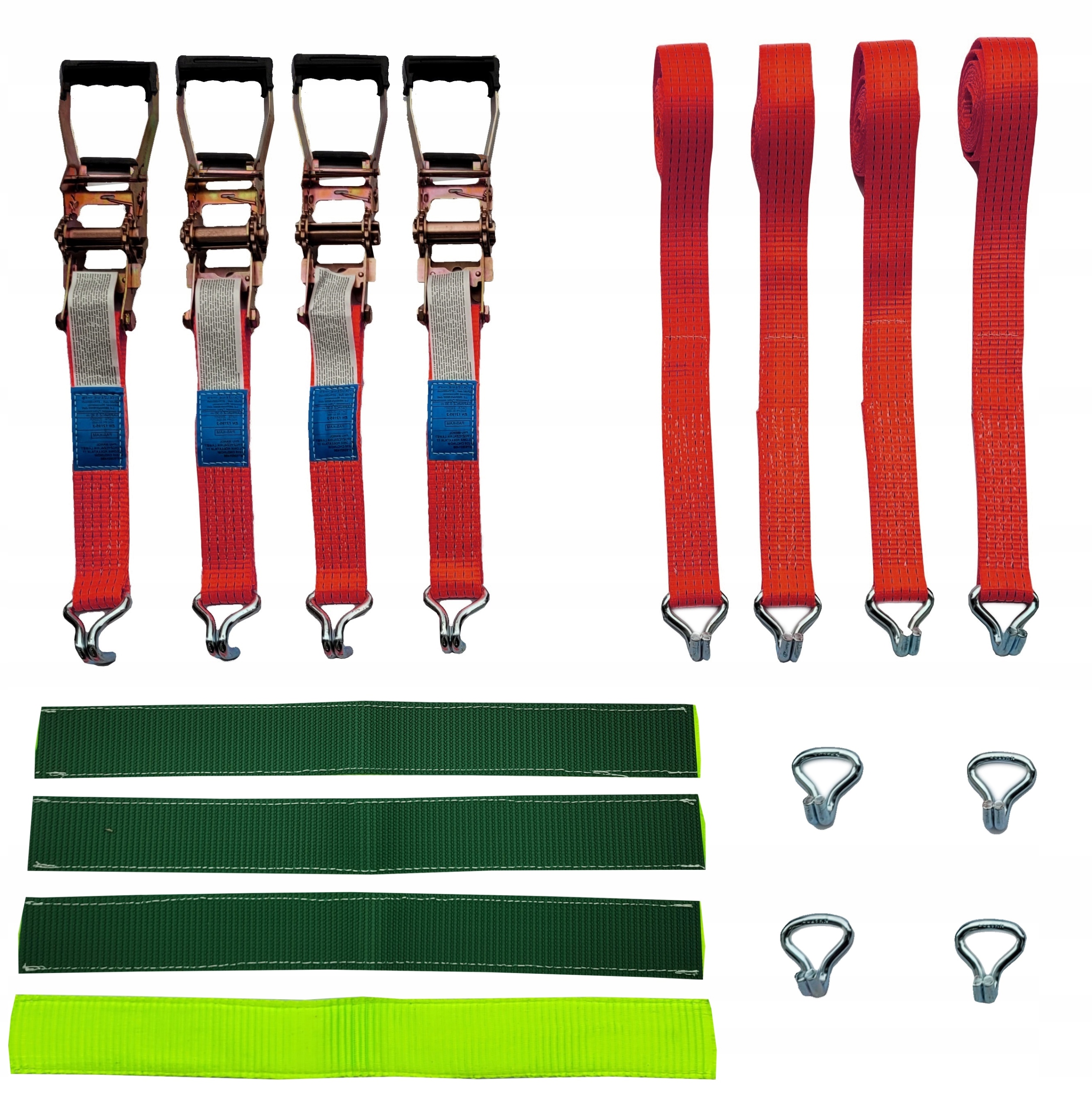 Pasy Transportowe 3M 4T 3PKT Trawka Czerwone Guma