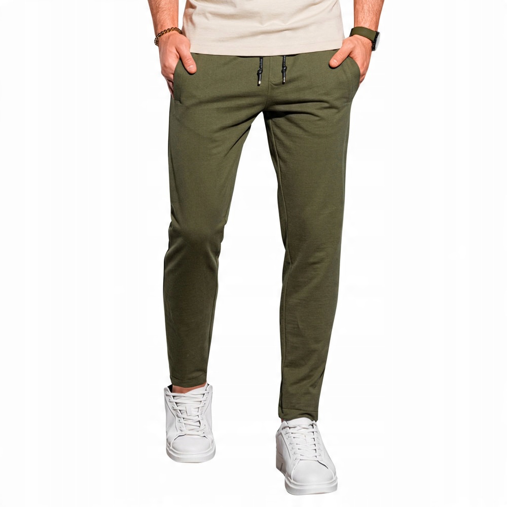 

Spodnie męskie dresowe P950 khaki L