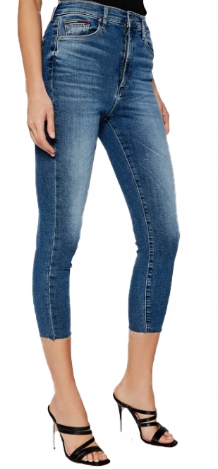 Džínové kalhoty Sylvia Skinny Fit Tommy Jeans 3/4 DW0DW09466 25/28