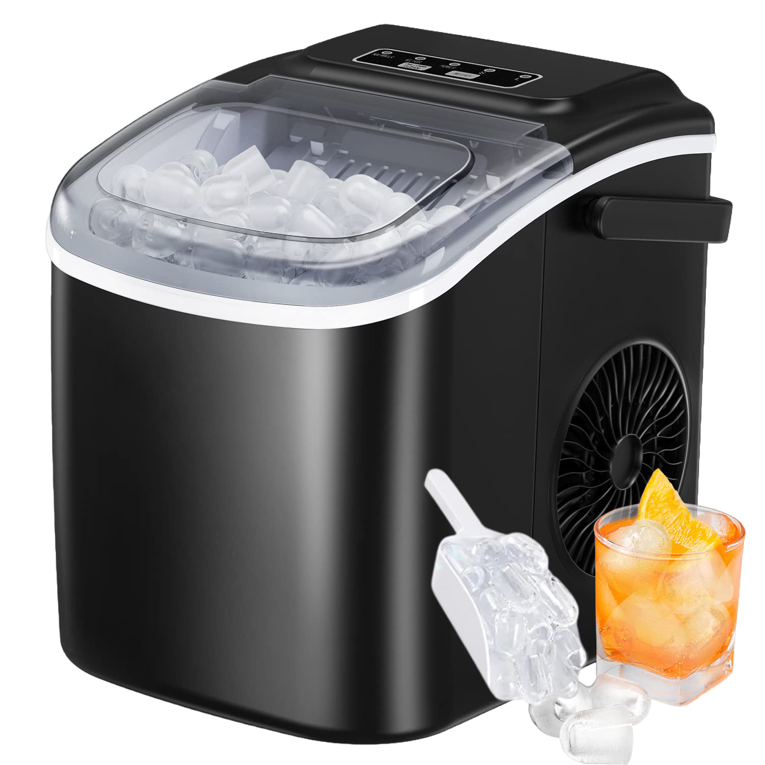 Automatický Kostkovač 12 kg/DEN Přenosný Domácí Stroj Na Led A Kostky