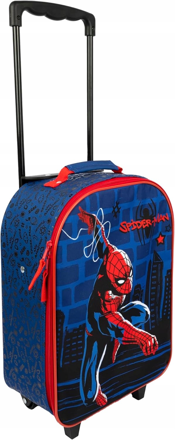 Undercover Walizka na kółkach dla dzieci Spider-Man Wysuwany drążek