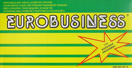 

Gra Eurobiznes Eurobusiness Eurobisnes planszowa