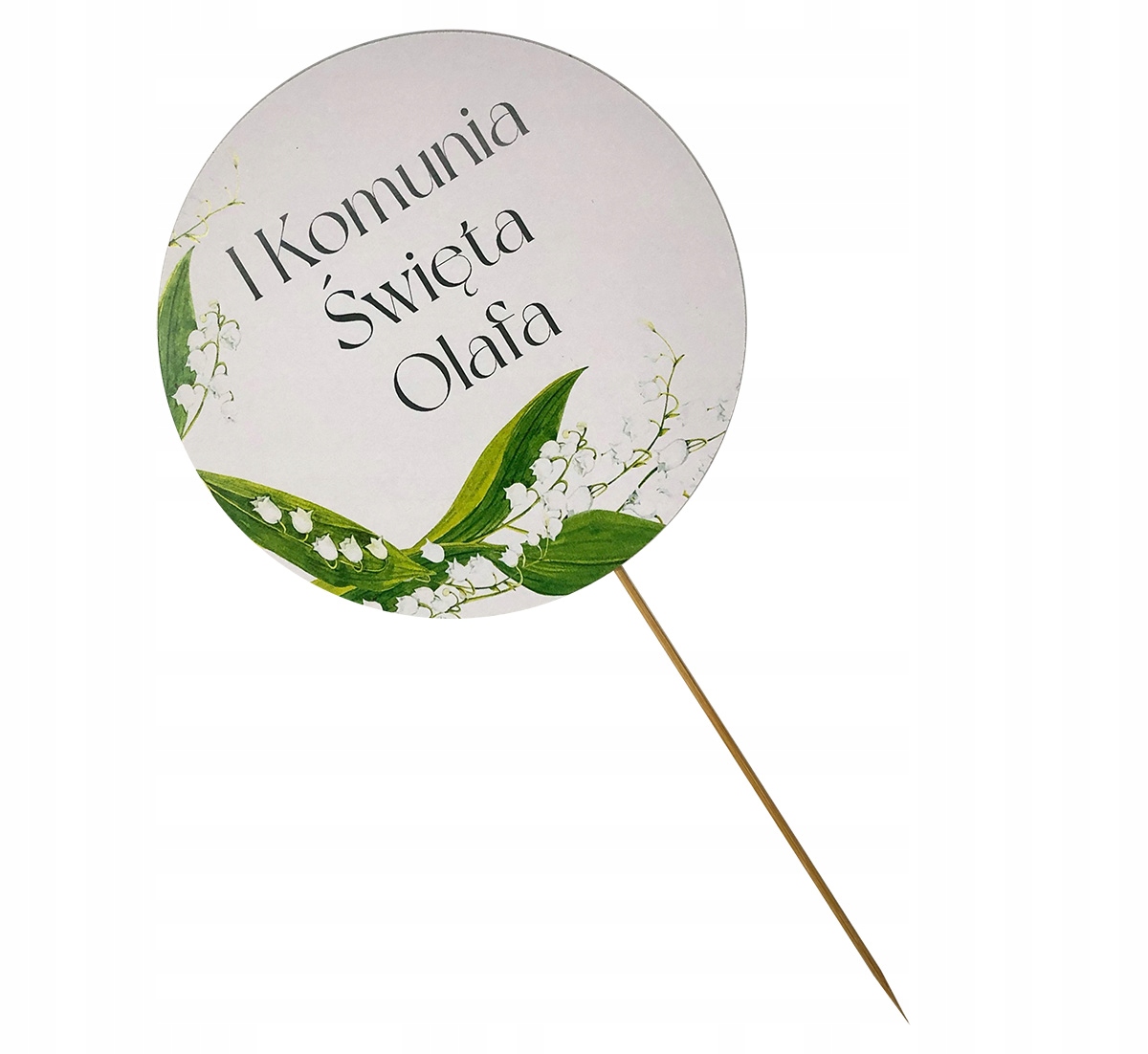 

Topper Toppery Komunijne Dekoracja Tortu Komunia