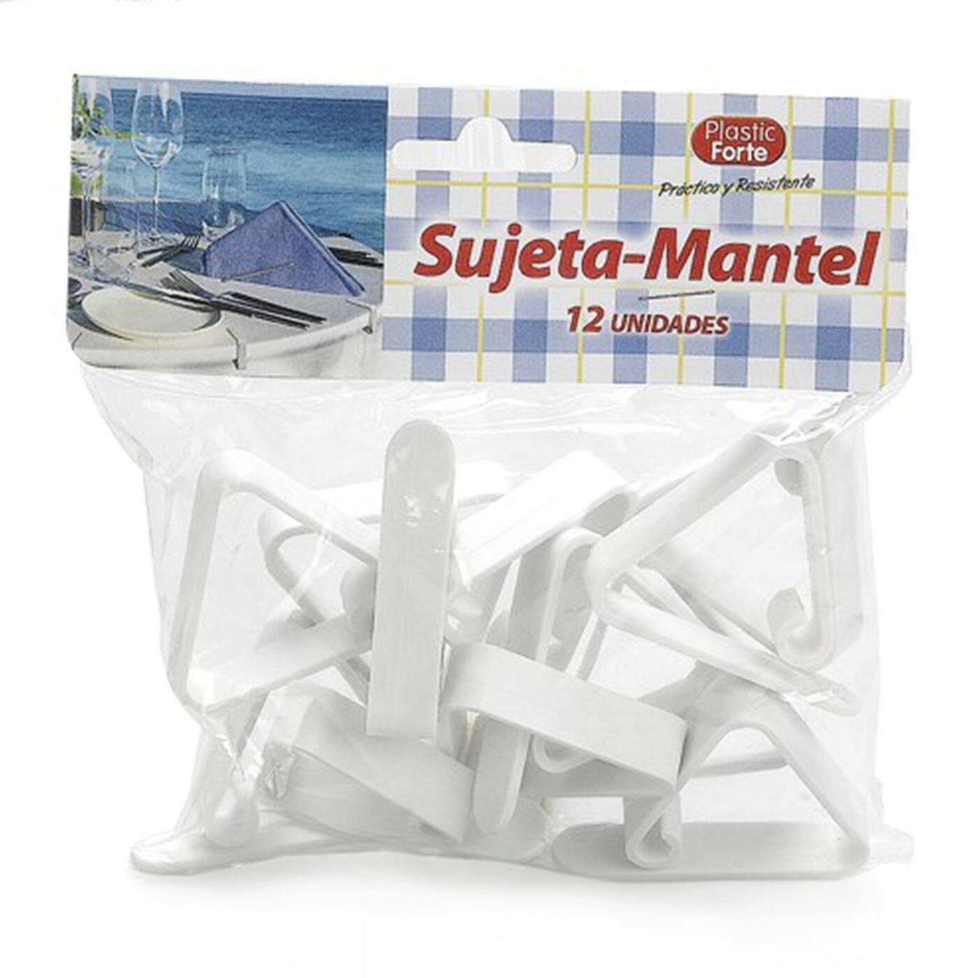 

Klipsy klamry uchwyty do obrusu ceraty stołu x 12