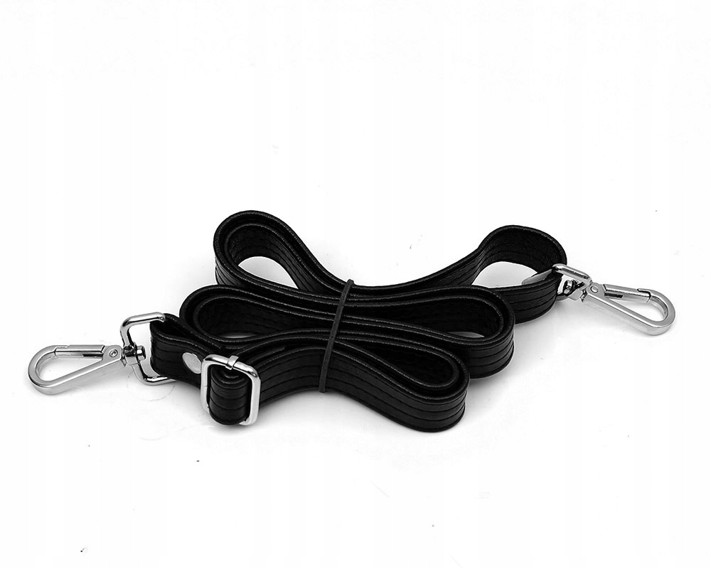 SKÓRZANA AKTÓWKA TECZKA NA DOKUMENTY SOLOME TH02 CZARNY Kolor okuć srebrny