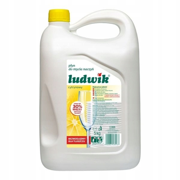 

Płyn do naczyń Ludwik 5L Cytrynowy