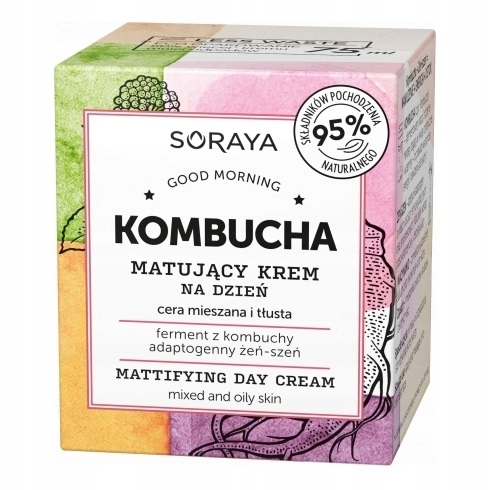 

Soraya Kombucha Naturalny Matujący Krem Na Dzień