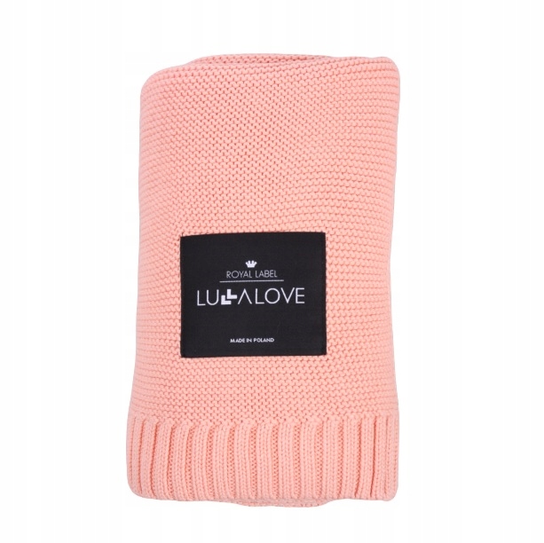 

Bambusowy kocyk 80x100 cm Peach Lullalove