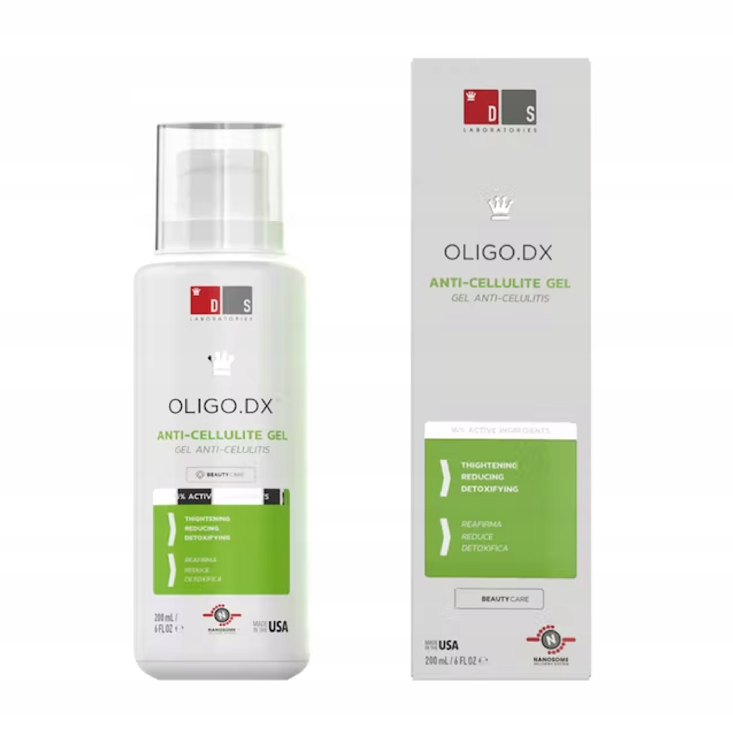 Oligo.DX Gel 200 ml – pomerančová kůra a celulitida zmizí