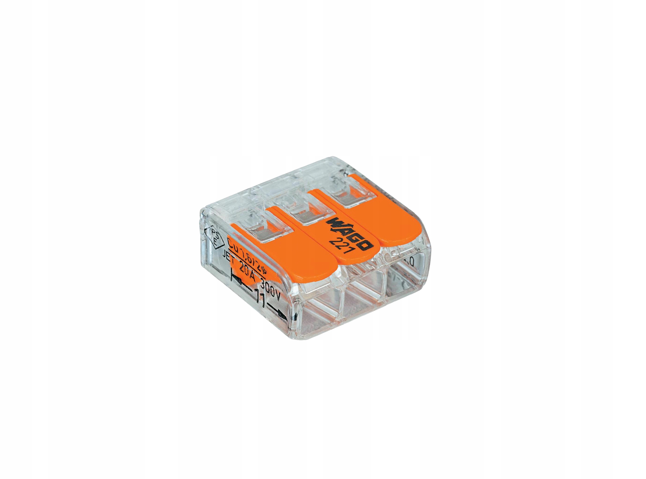 

Szybkozłączka Złączka 3x4mm 221-413 Wago do Mufa