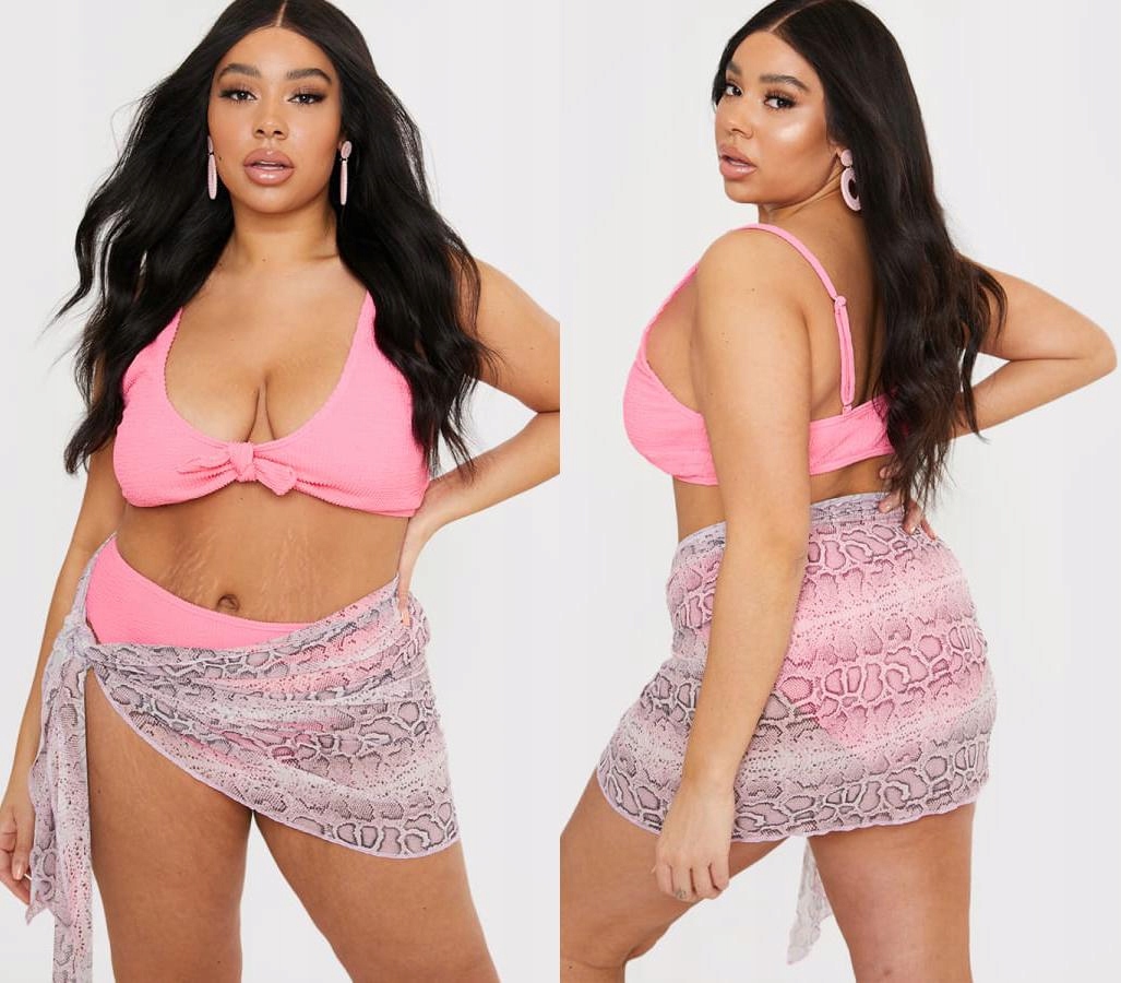 IN THE STYLE PLAŻOWE PAREO WZÓR ZWIERZĘCY (46/48)