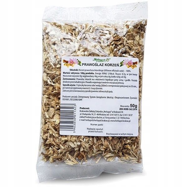 

Prawoślaz korzeń 50g Herbapol Kraków (herbapol Kra