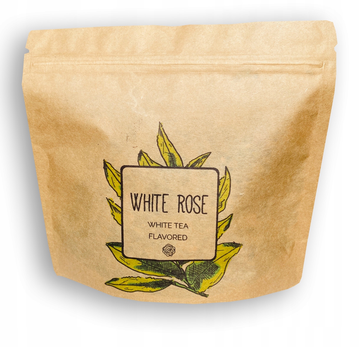 Herbata BIAŁA liściasta z dodatkami RÓŻY White Rose pyszna duże liście PAI Waga 50 g