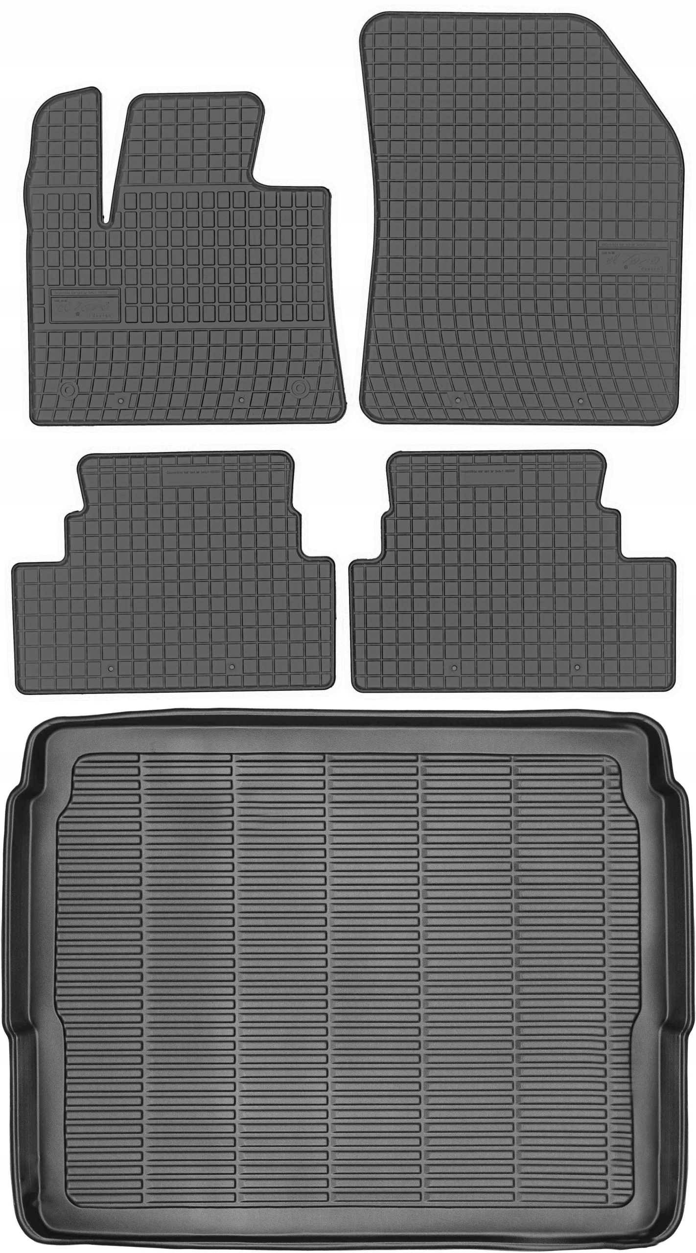 Grandland X Crossover 17 Gumové rohože rohož