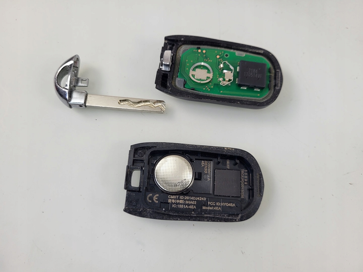 key key pilot karta zaplonu OPEL INSIGNIA B 13508411