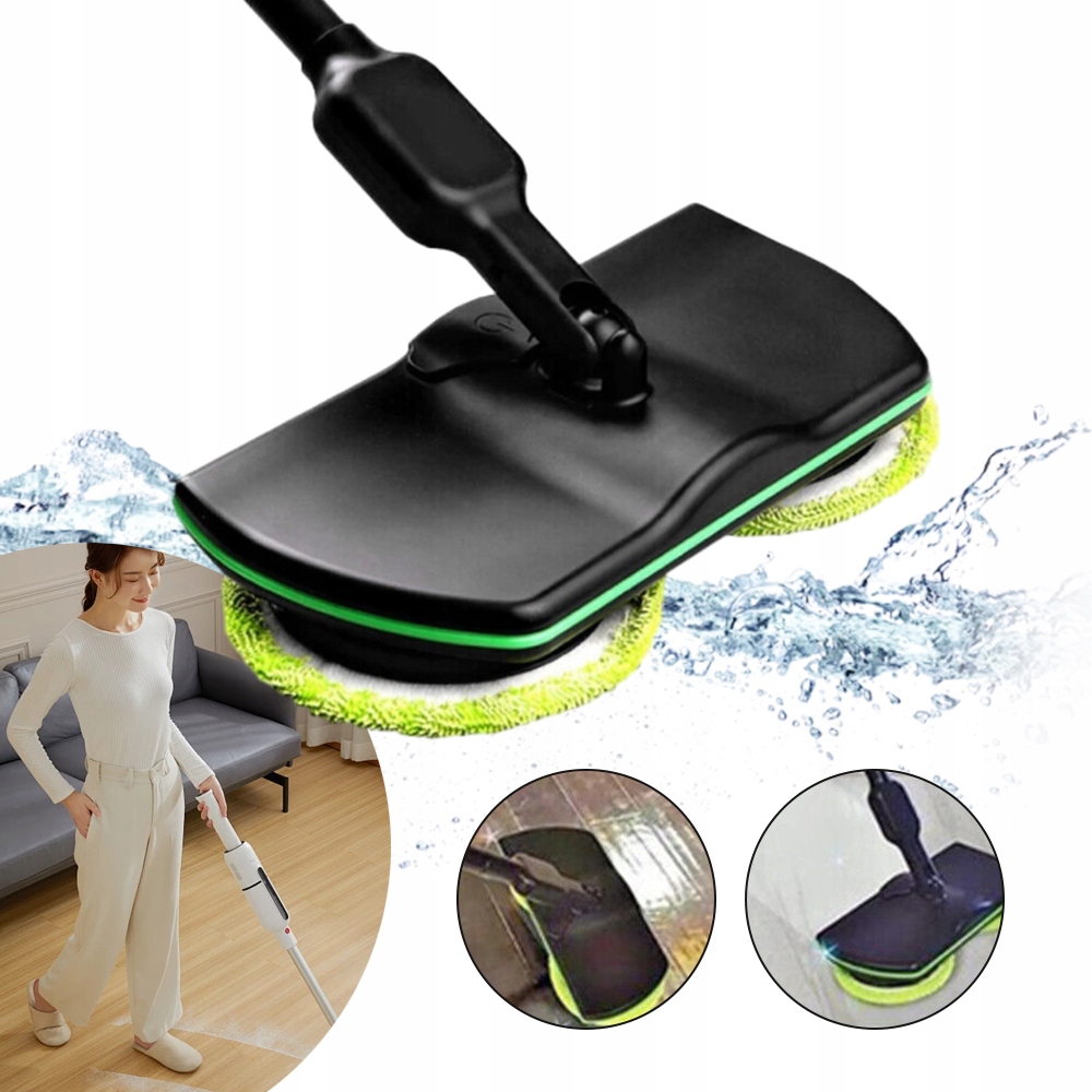 Bezprzewodowy Mop Samoczyszczący, Elektryczny Mop Do Podłogi 2000MAH