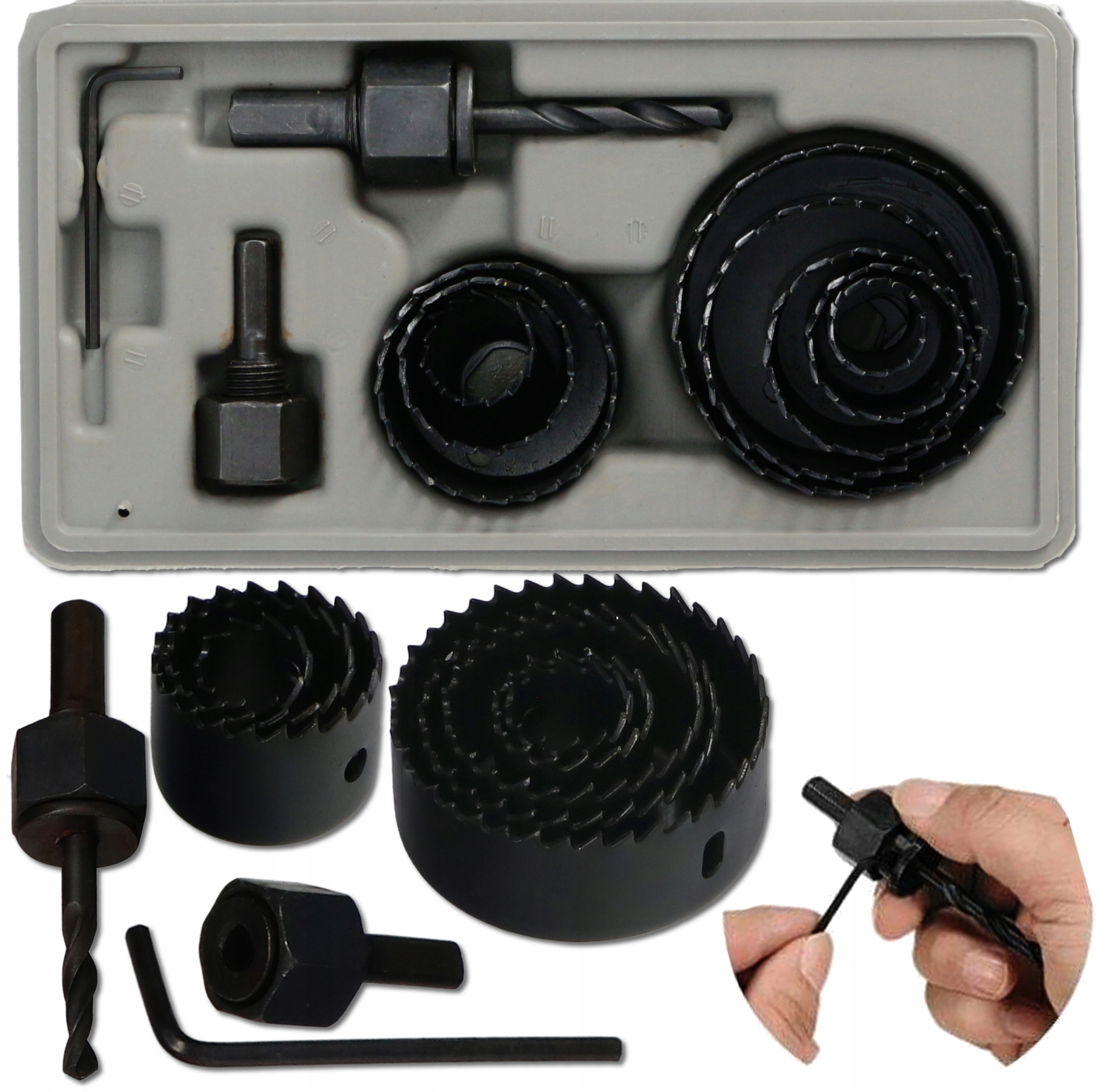 

Otwornica Do Drewna Frezy Otwornice 11el 19-64mm