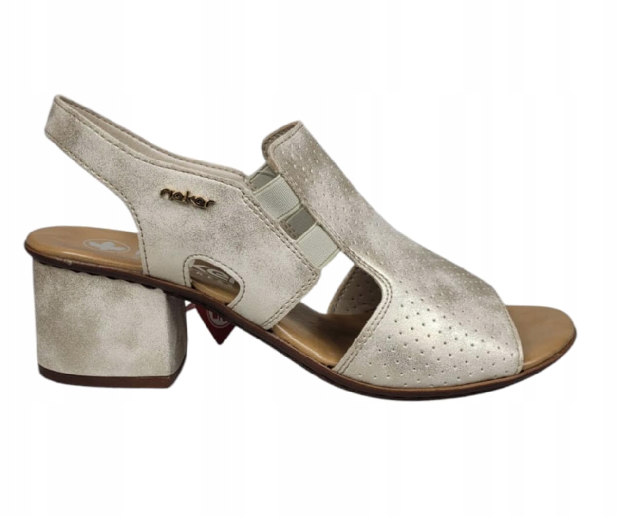 Rieker Rieker Block 64665-60 Béžově zlaté vel. 38