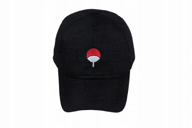 

Czapka Z Daszkiem Naruto Anime Bejsbolówka Czarna