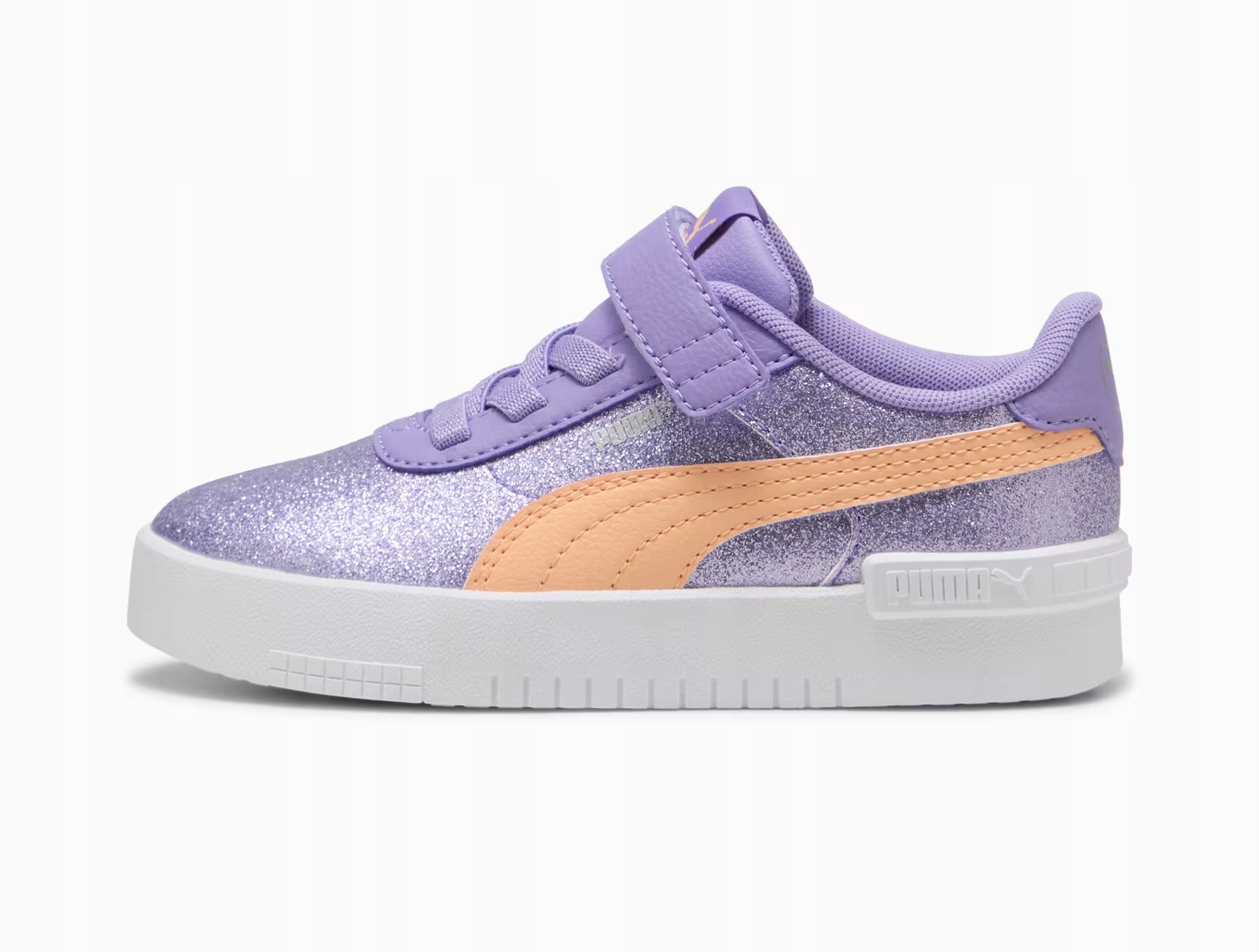 Puma buty dziewczęce na rzep Jola Glitz brokatowe r. 35 błyszczące