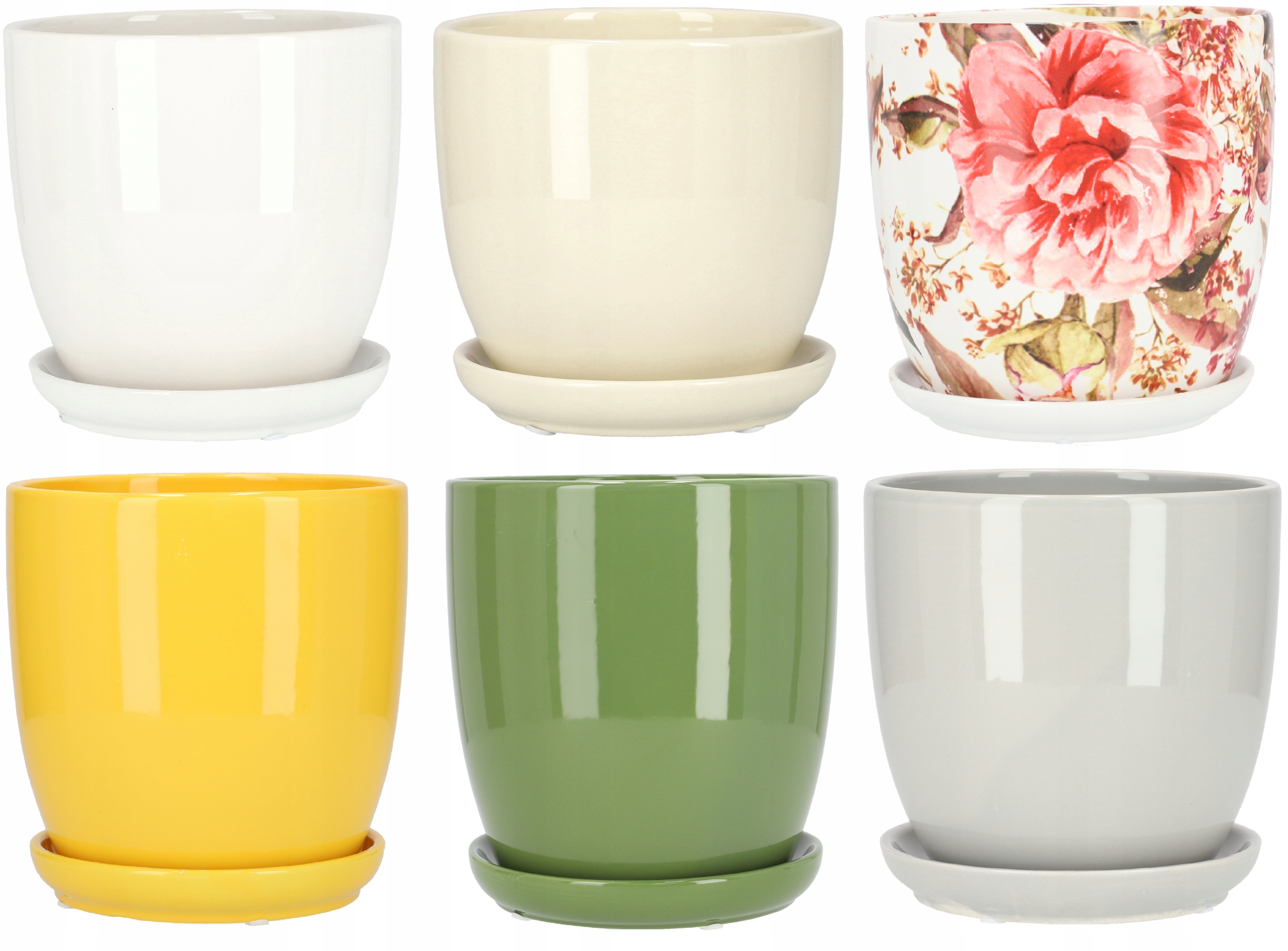 DONICZKA DONICA OSŁONKA CERAMICZNA Z PODSTAWKĄ ⌀13 Wysokość produktu 12 cm