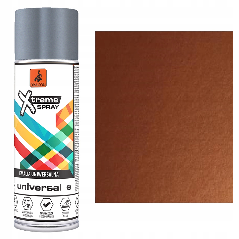 EMALIA SPRAY DRAGON 400ML MIEDZIANY ACRYLIC