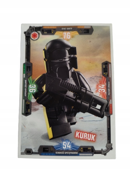 Karta Lego Star Wars Seria 3 Numer 106