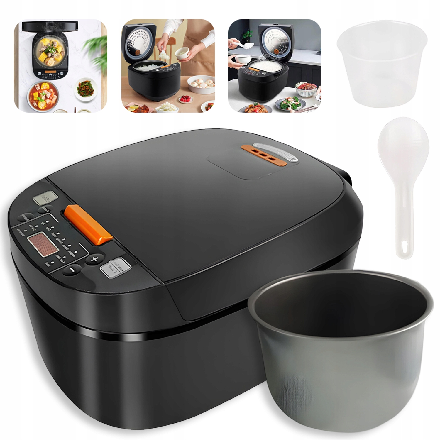 Tlakový Hrnec Na Rýži S Funkcí Udržování Teploty, Hrnec Na Vaření 5 L