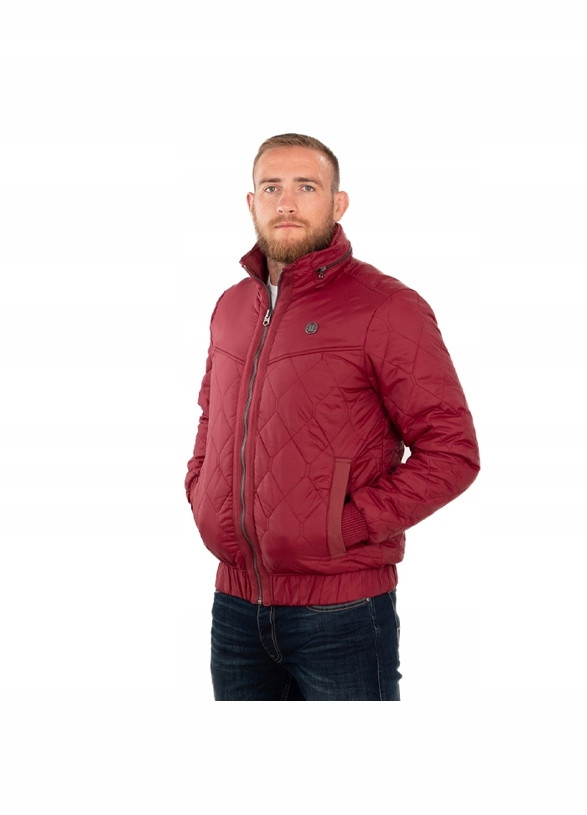 Pánská přechodová bunda Pitbull Sunset Burgundy 3XL