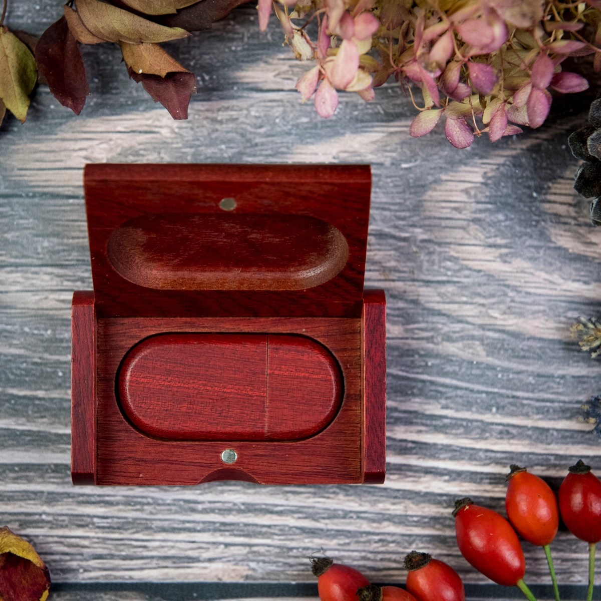 Pendrive Drewniany Wiśnia 64 GB 3.0 usb Box Grawer Kod producenta Pendrive Drewniany - Wiśnia 64 GB + Box