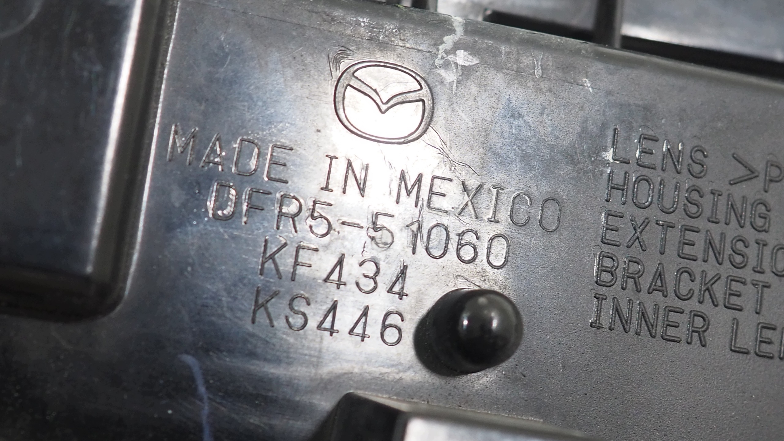 Mazda CX30 light LED DRL right front DFR5-51060