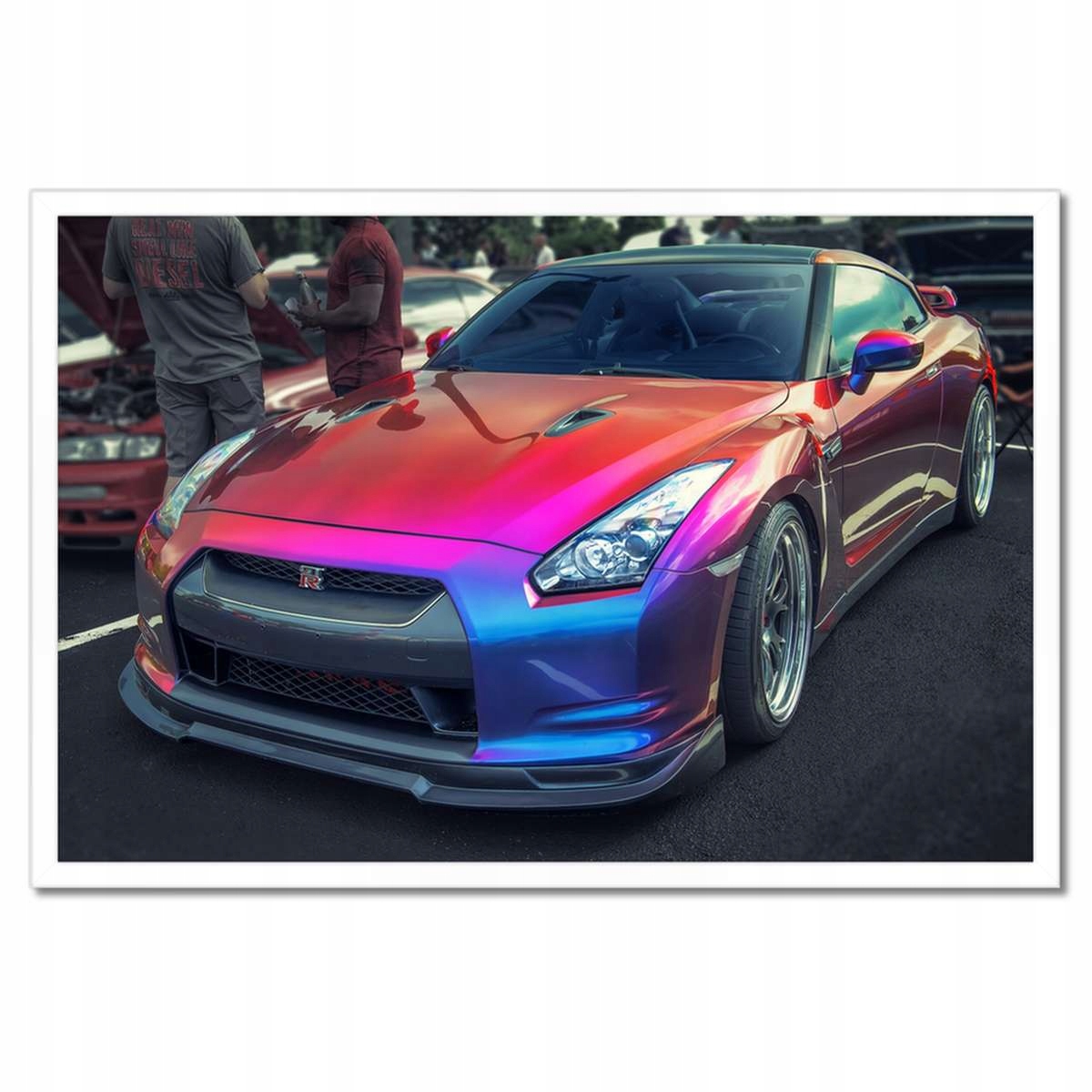 Plakáty v rámu 60x40 Nissan Gtr Auto