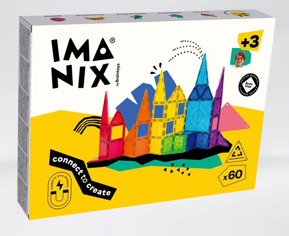 Imanix klocki magnetyczne Classic 60 elem. 350060