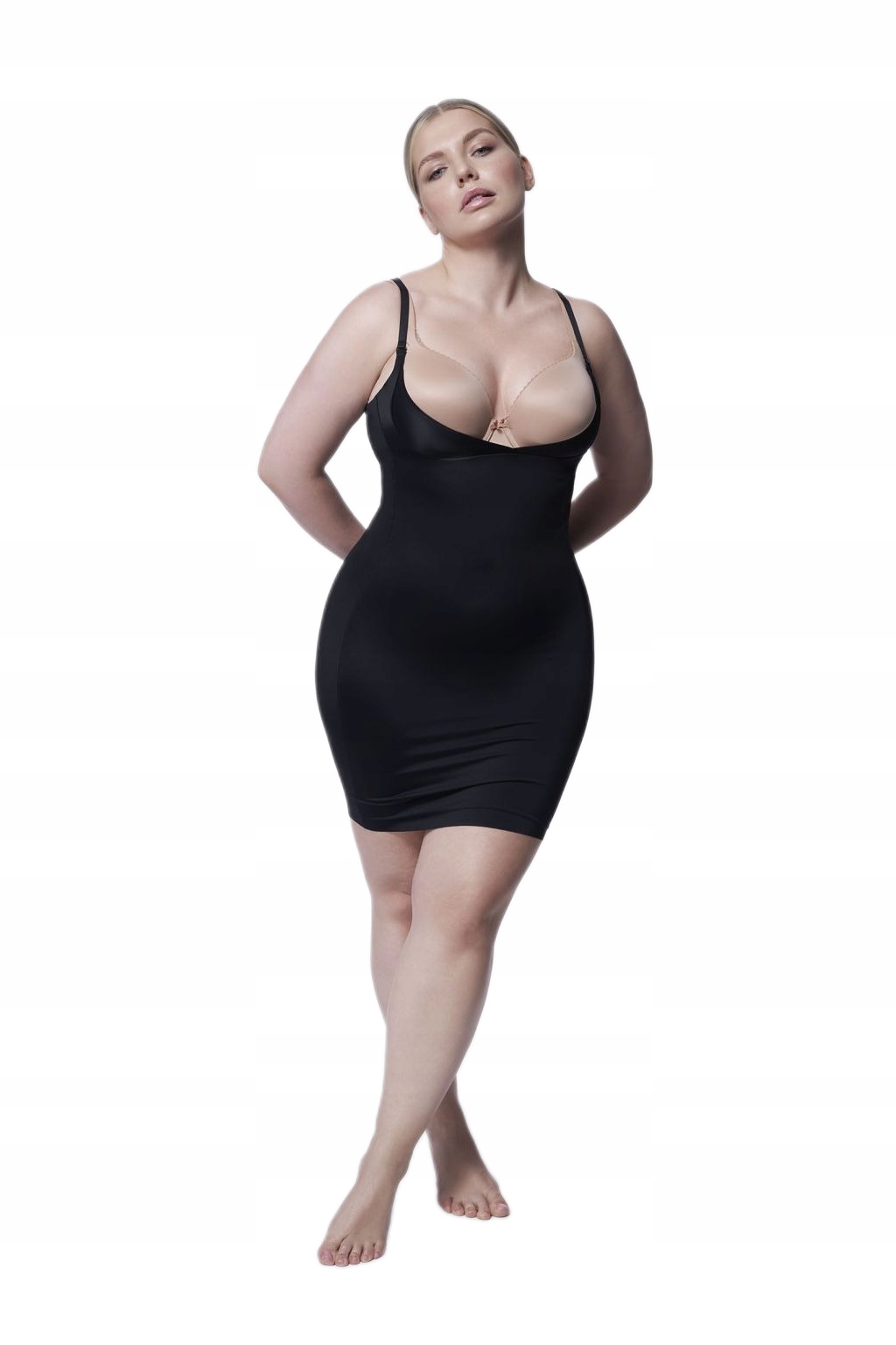 JULIMEX HALKA POD BIUST SHAPEWEAR 222 XS CZARNY