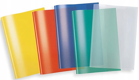 ZESTAW 5 OKŁADEK NA ZESZYTY A5