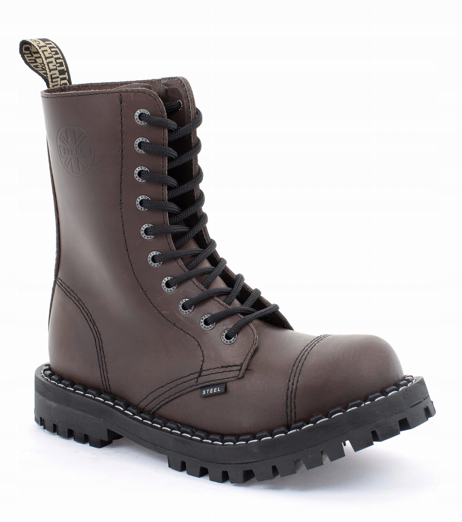 

Glany Steel Brązowe 10-DZIUR 105/O/CR.BR 38
