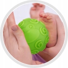 Canpol Miękkie piłeczki sensoryczne 6 sztuk, 6m+ Certyfikaty, opinie, atesty CE