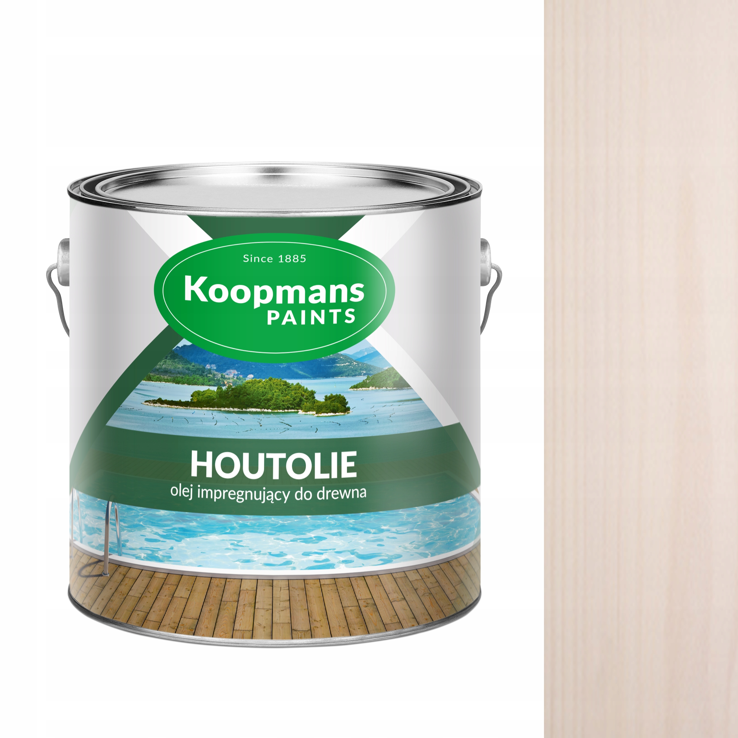 

Olej Koopmans Houtolie Biały Alpejski 010 5L