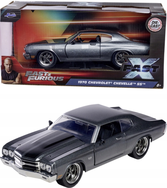 Auto Jada Fast & Furious Szybcy I Wściekli Samochód Chevrolet Chevelle 1970