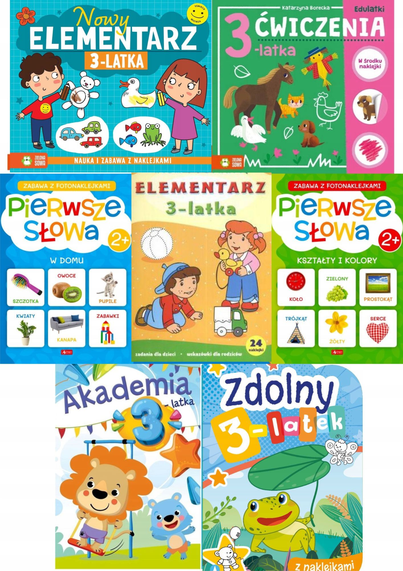 Edukacyjny zestaw 3-latka